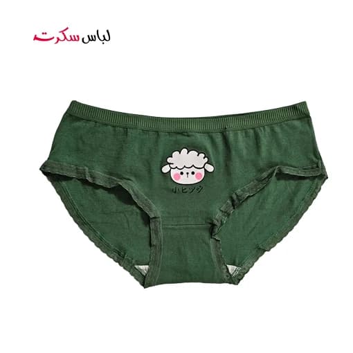 شورت نخی عروسکی بسته 2عددی زنانه ls6358 — تصویر ۵