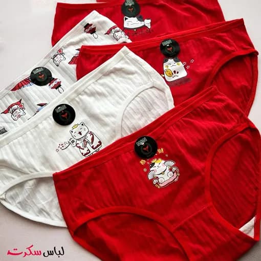شورت اسلیپ زنانه شیک بسته 3 عددی ls027 — تصویر ۵