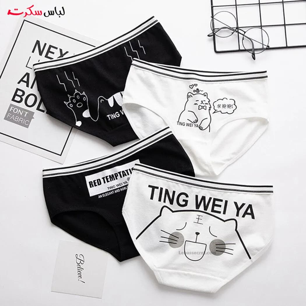 شورت فانتزی گربه ملوس بسته 3عددی ls256 — تصویر ۱۲