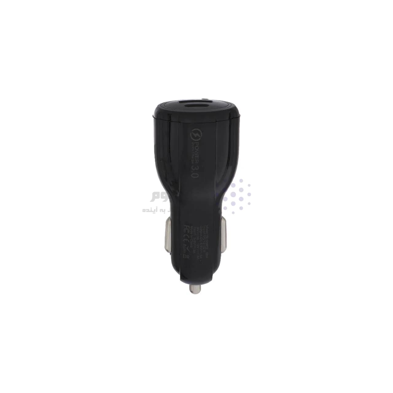 شارژر فندکی فست و PD دو پورت مدل TE-348PD 18W – مشکی (اصلی) — تصویر ۳