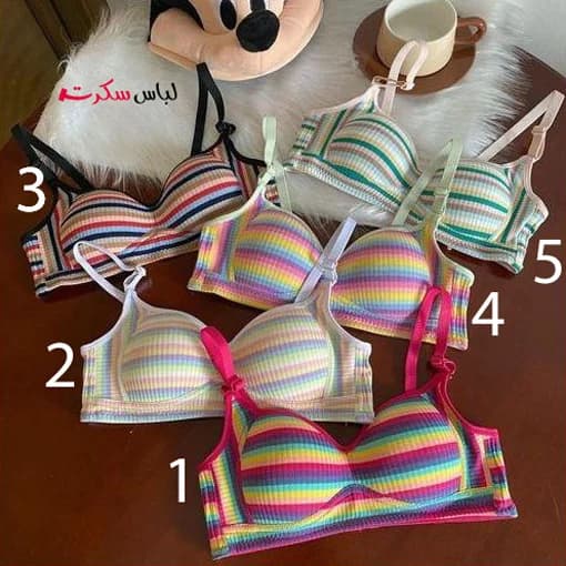 سوتین اسفنجی رنگین کمون ls0002 — تصویر ۳