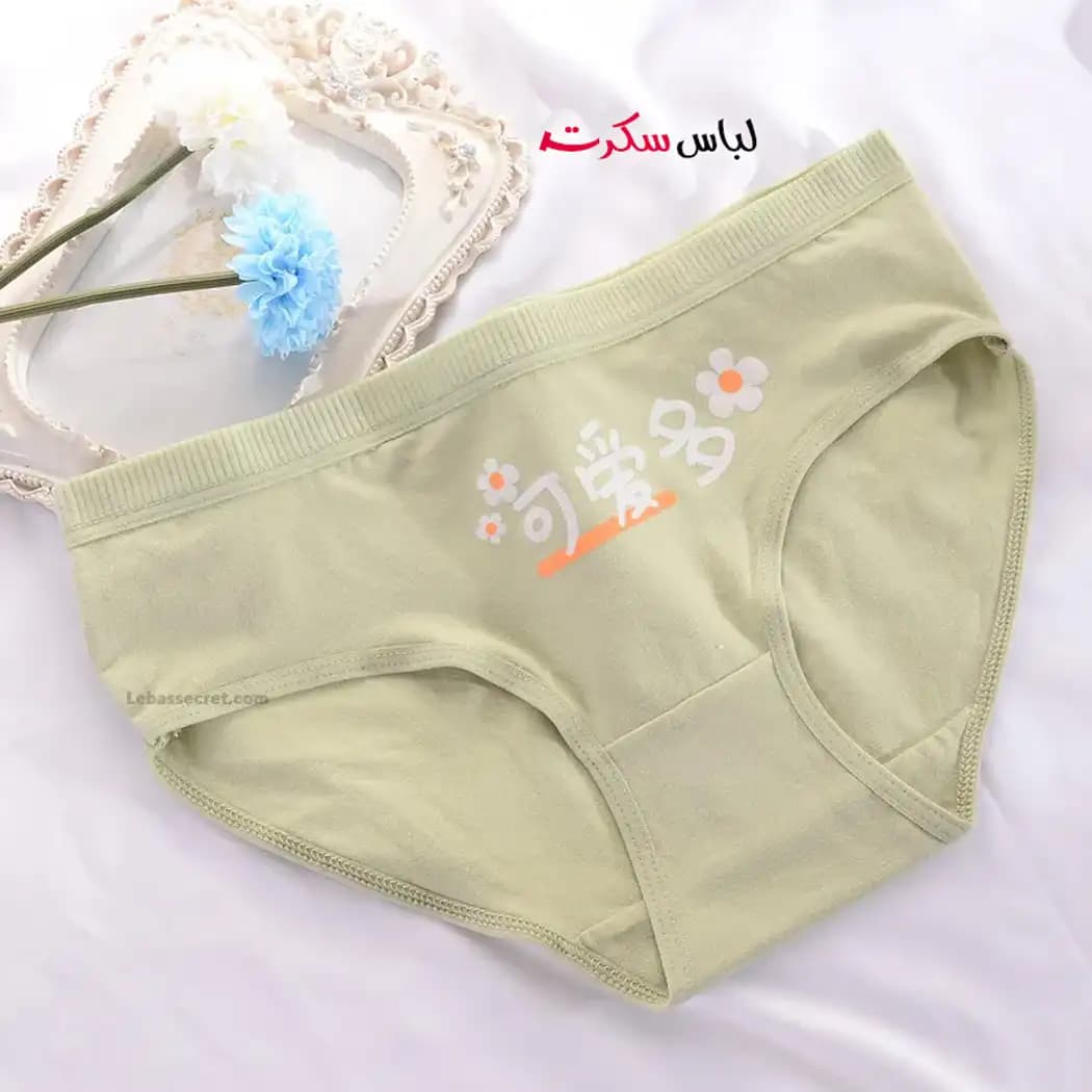 شورت نخی فانتزی بسته 3عددی ls195 — تصویر ۷