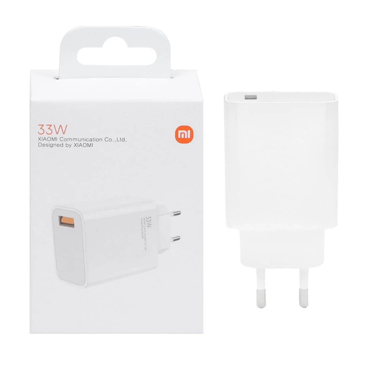 شارژر دیواری فست تک پورت Xiaomi مدل MDY-12-EZ 33W – سفید (گارانتی شش ماهه نیکان همراه)
