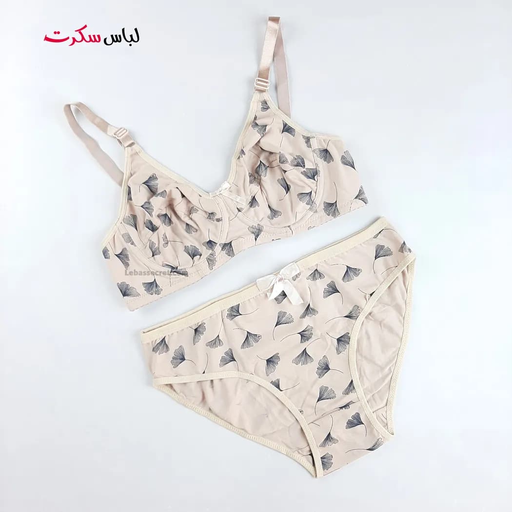 ست شورت و سوتین فنردار نخی ls2101 — تصویر ۳