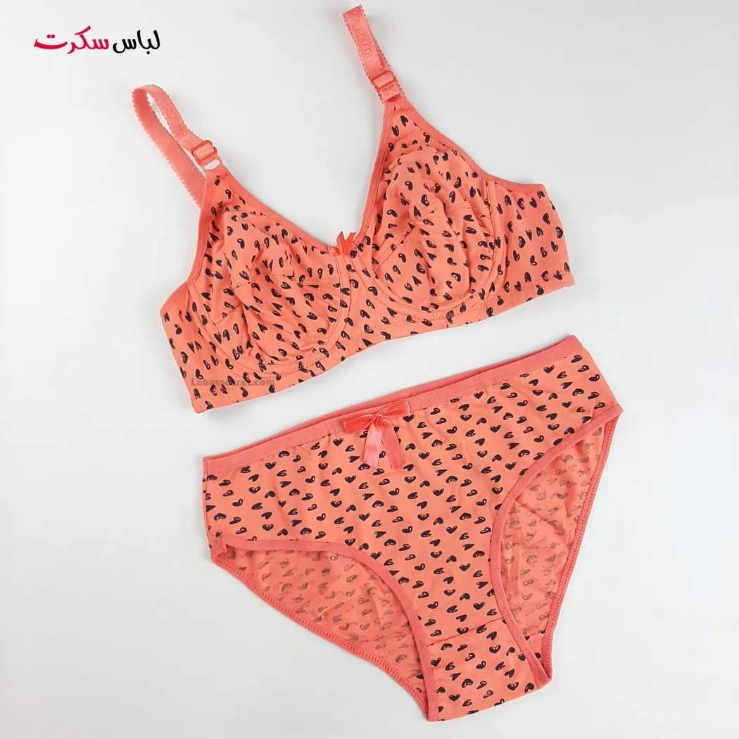 ست شورت و سوتین فنردار نخی ls2101 — تصویر ۴