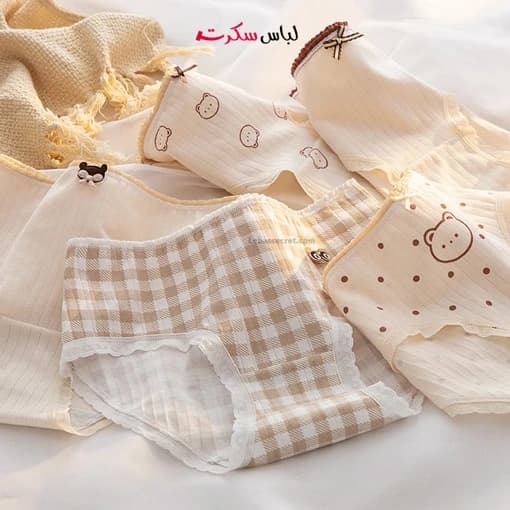 شورت عروسکی زنانه بسته 2عددی ls785 — تصویر ۹