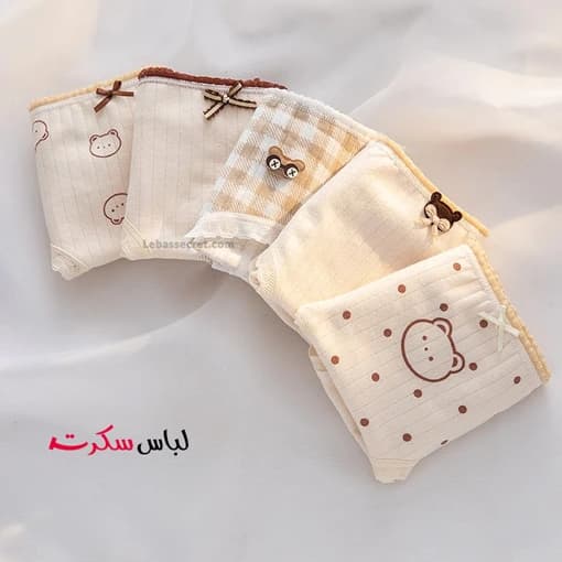 شورت عروسکی زنانه بسته 2عددی ls785 — تصویر ۳