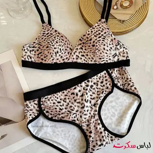 ست شورت و سوتین پلنگی ls1005