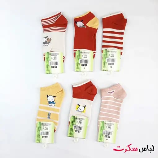 جوراب مچی دخترانه طرحدار j081 — تصویر ۷