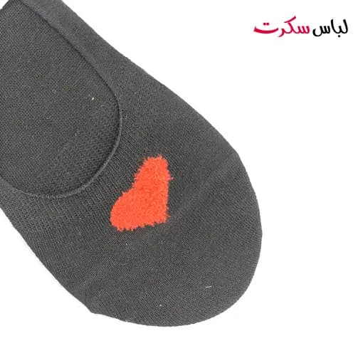 جوراب کالج زنانه مشکی j076 — تصویر ۳