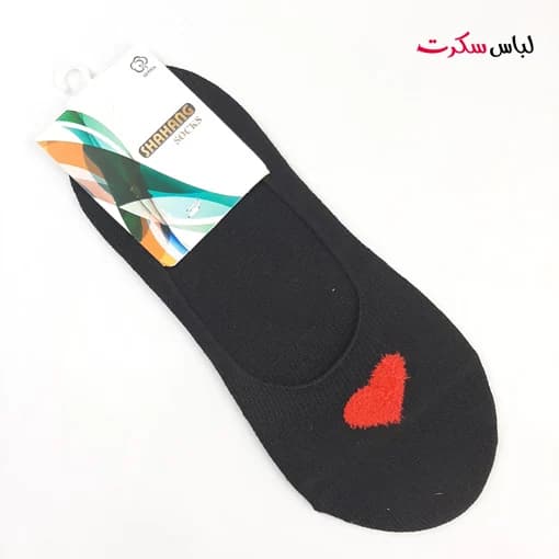 جوراب کالج زنانه مشکی j076 — تصویر ۲