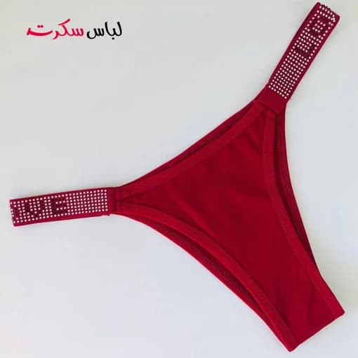شورت فانتزی نخی زنانه love0697 — تصویر ۷