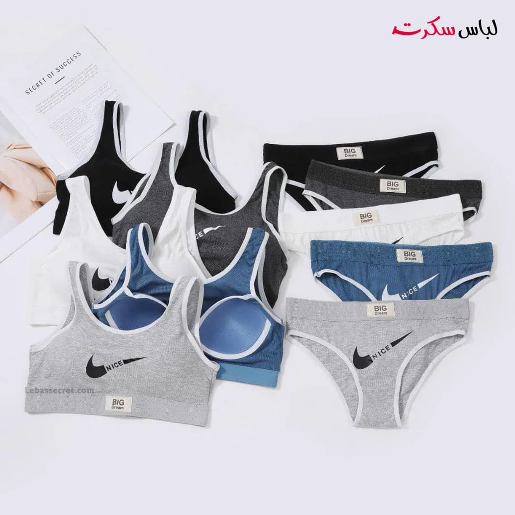 ست نیم تنه و شورت اسپرت ls6666 — تصویر ۸
