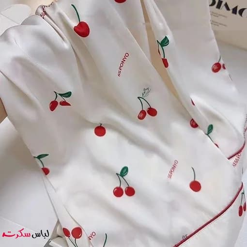 بلوز و شلوار راحتی زنانه ساتن lslux0036 — تصویر ۱۲