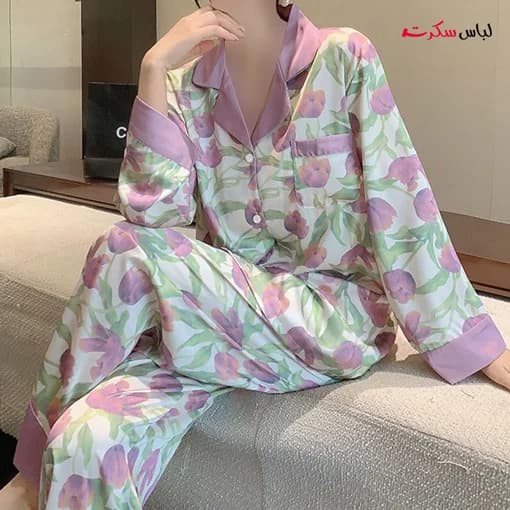بلوز و شلوار فانتزی زنانه lslux0034 — تصویر ۳