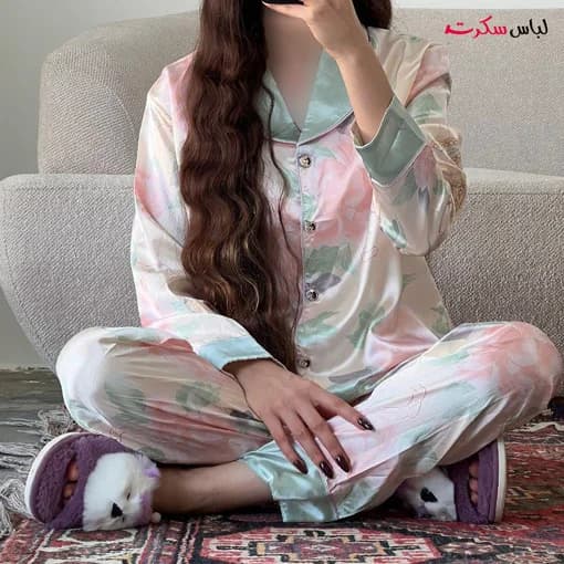 بلوز و شلوار راحتی زنانه lslux0031 — تصویر ۵