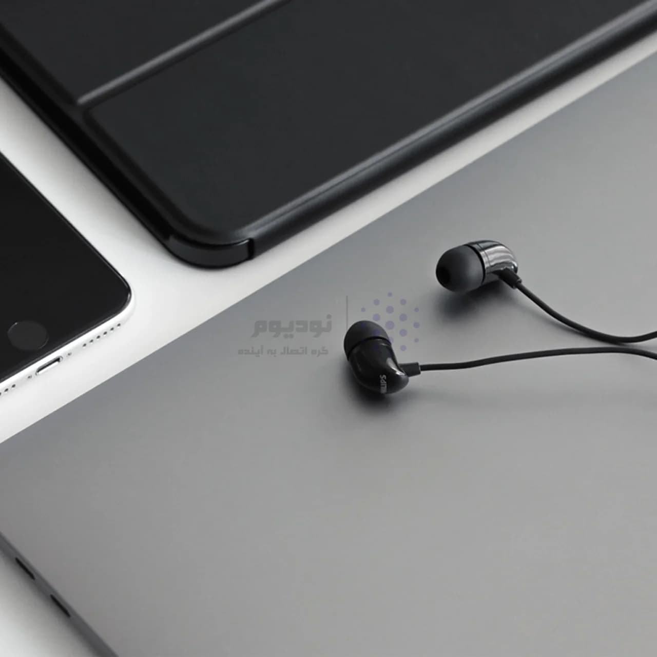 هندزفری باسیم Philips Type-C مدل TAE2146BK – مشکی (گارانتی دوساله سی آوا) — تصویر ۷
