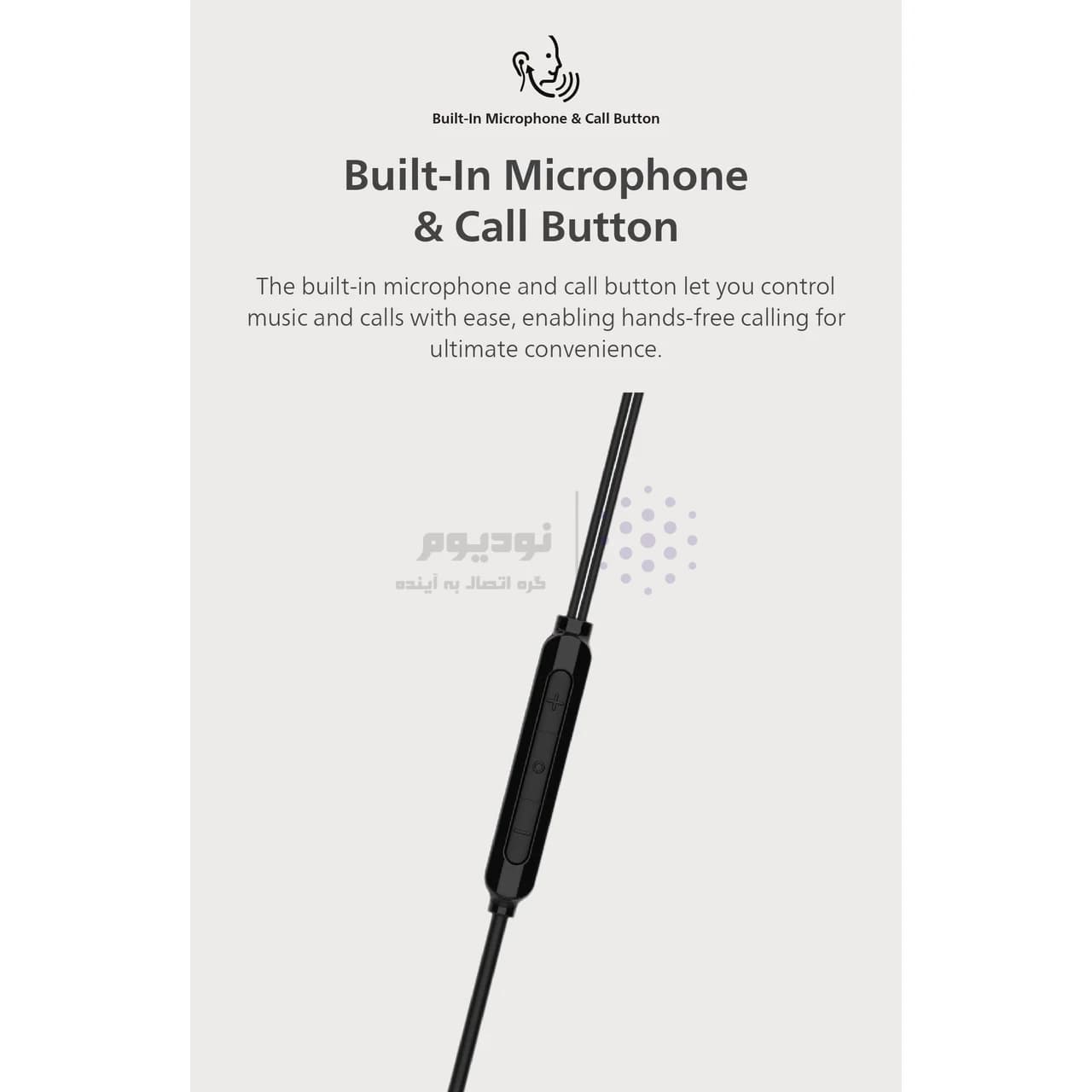 هندزفری باسیم Philips Type-C مدل TAE2146BK – مشکی (گارانتی دوساله سی آوا) — تصویر ۶