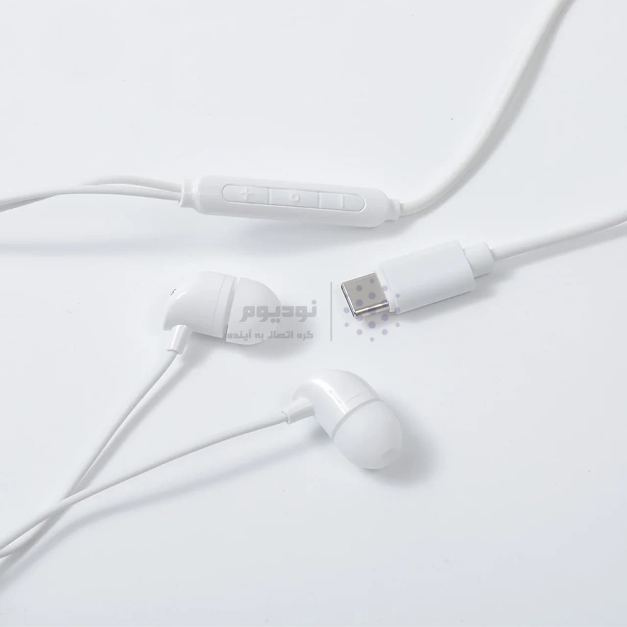 هندزفری باسیم Philips Type-C مدل TAE2146WT – سفید (گارانتی دوساله سی آوا) — تصویر ۳