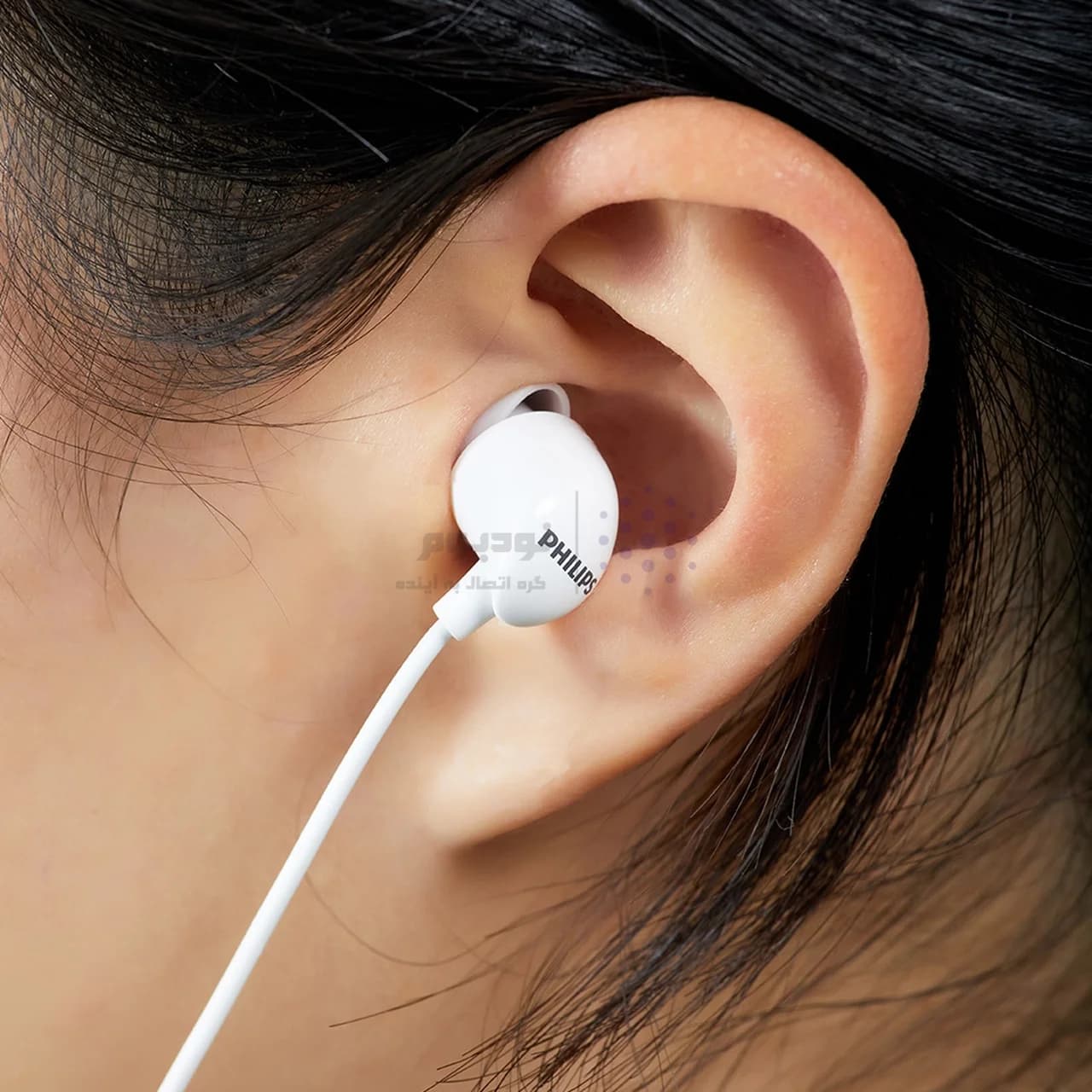 هندزفری باسیم Philips Type-C مدل TAE2146WT – سفید (گارانتی دوساله سی آوا) — تصویر ۷