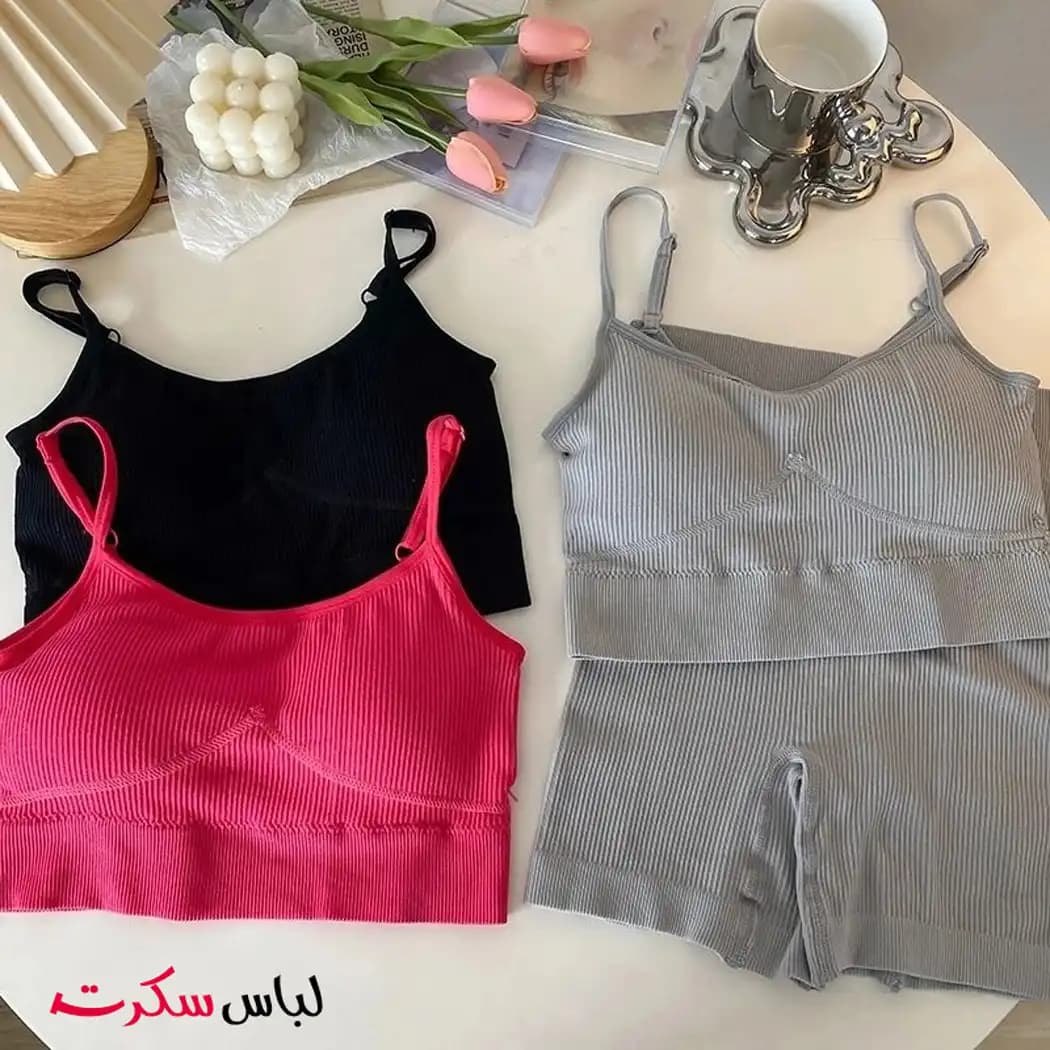 نیم تنه و شورتک ورزشی اسپرت ls7859 — تصویر ۱۰