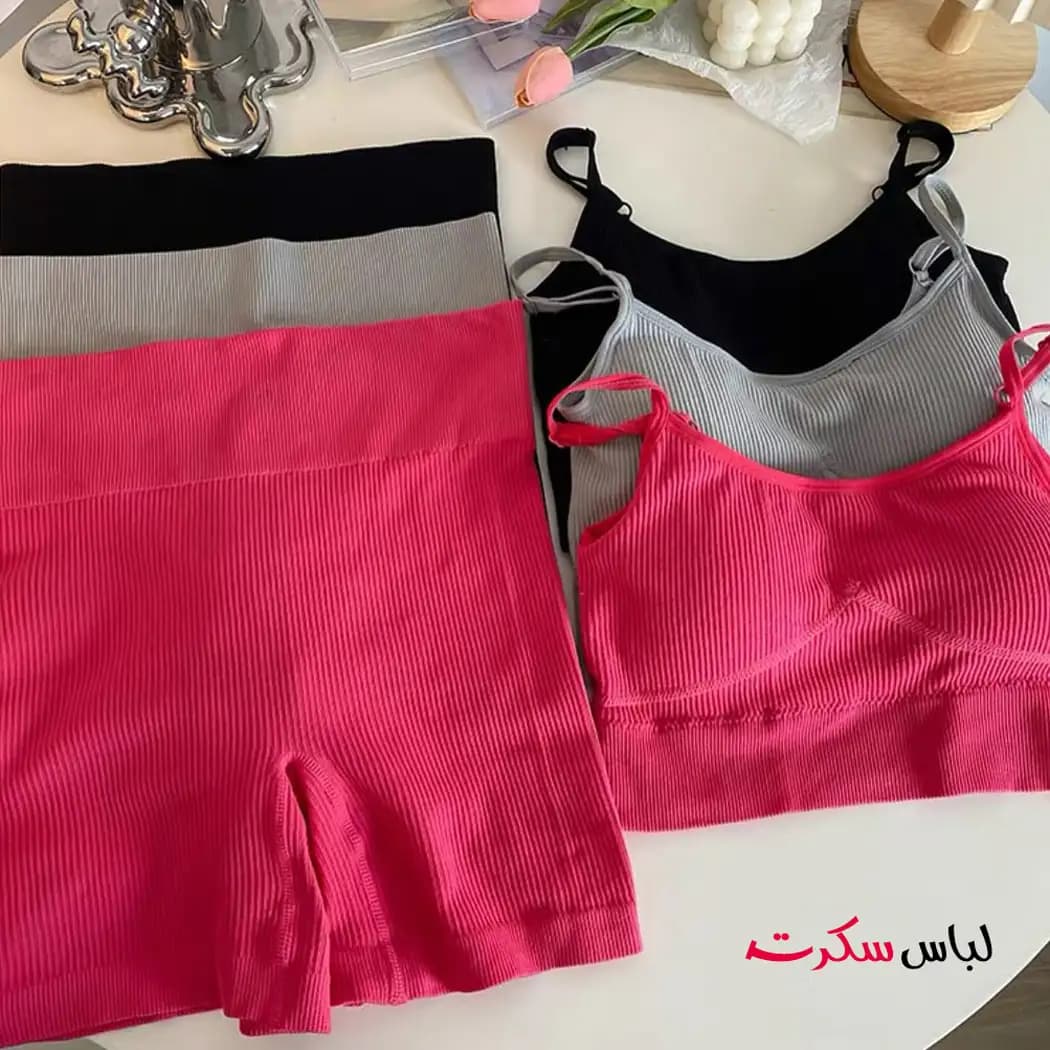 نیم تنه و شورتک ورزشی اسپرت ls7859 — تصویر ۷