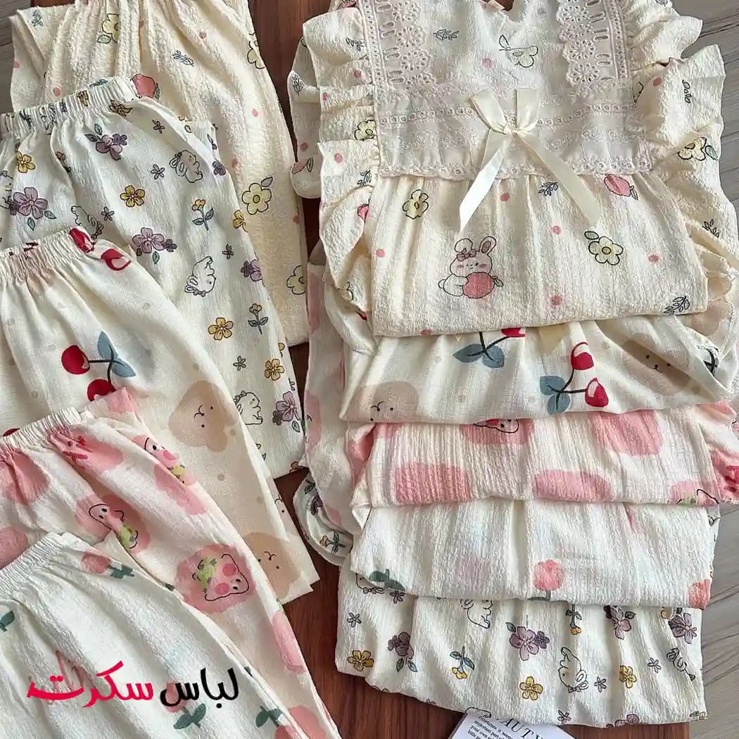 بلوز و شلوار راحتی زنانه عروسکی ls265 — تصویر ۶
