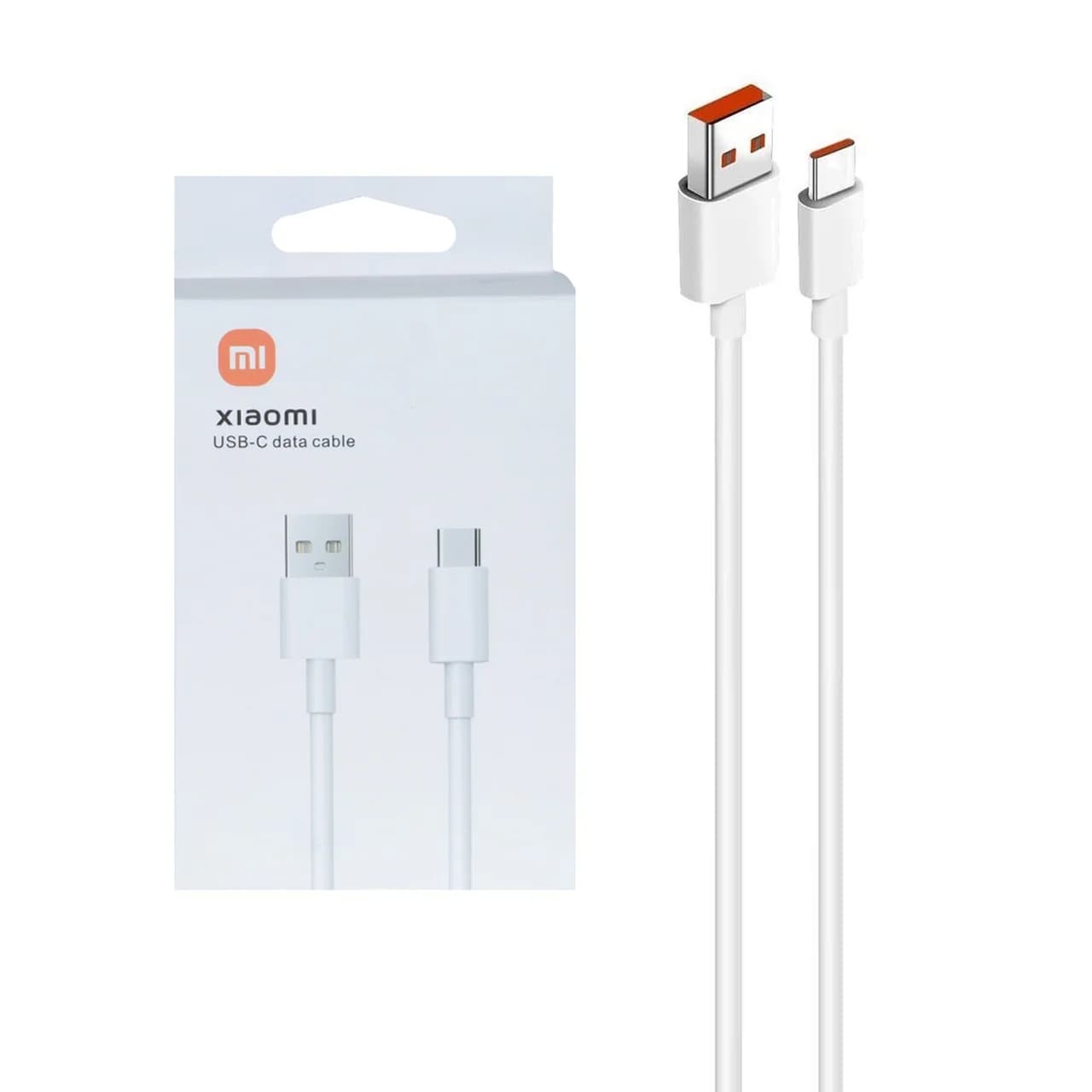 کابل شارژ Xiaomi Type-C 120W – سفید – پک دار (گارانتی شش ماهه نیکان همراه)