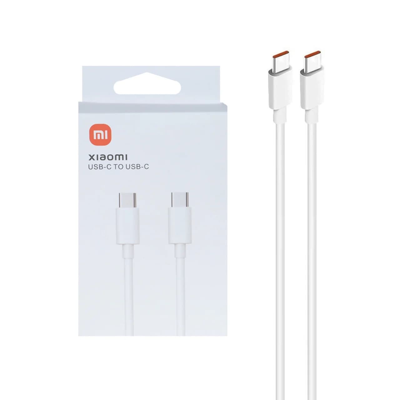 کابل شارژ Xiaomi Type-C To Type-C 120W – سفید – پک دار (گارانتی شش ماهه نیکان همراه)