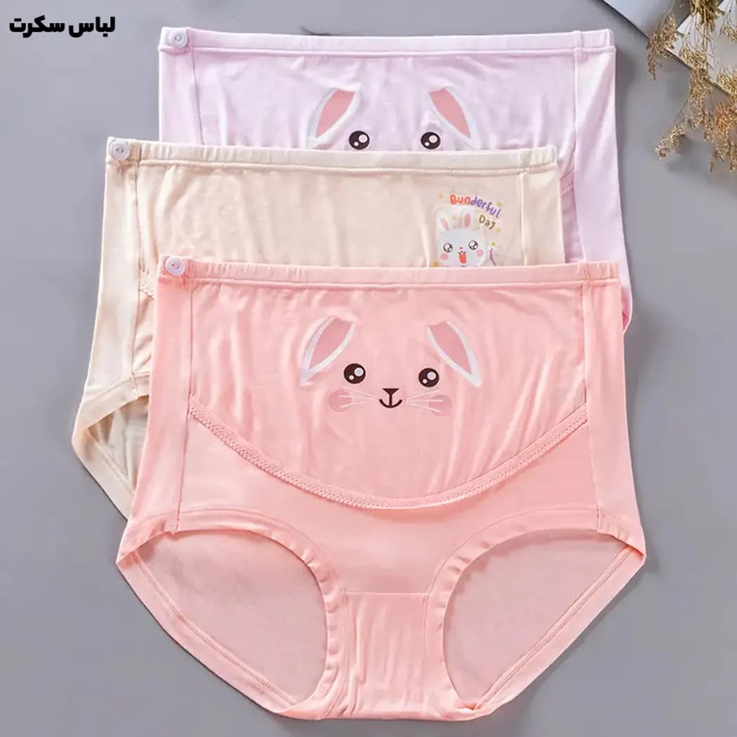 شورت بارداری نخی628 پک دو عددی — تصویر ۲