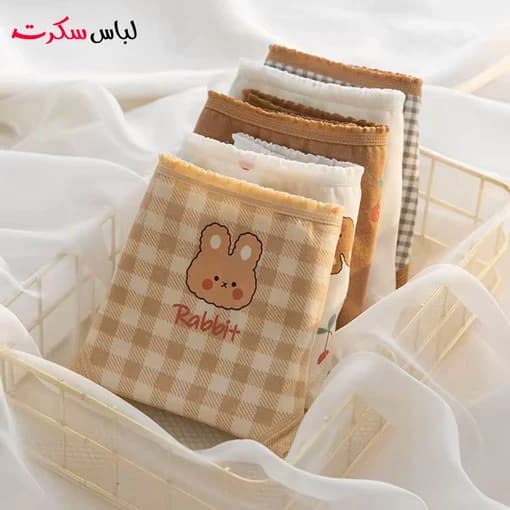 شورت نخی فانتزی بسته 3عددی ls105 — تصویر ۹