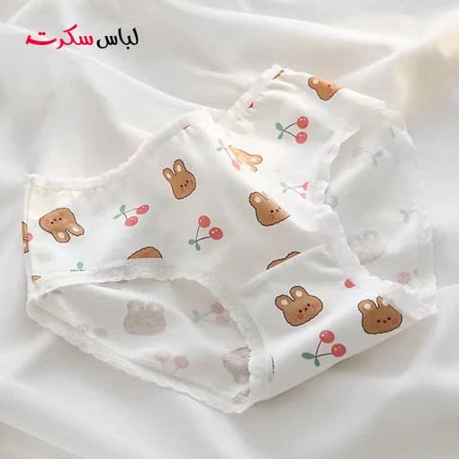 شورت نخی فانتزی بسته 3عددی ls105 — تصویر ۵