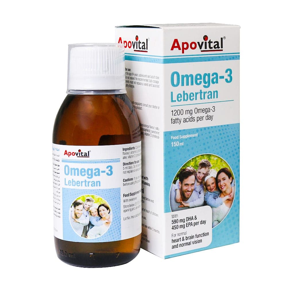 شربت امگا 3 آپوویتال/OMEGA3 APOVITAL