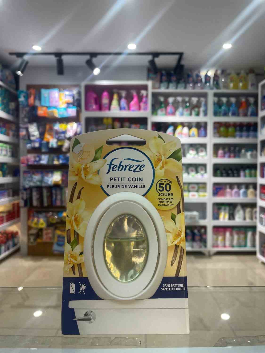 خوشبوکننده سرویس بهداشتی فبریز مدل Fleur De Vanille با رایحه وانیل
