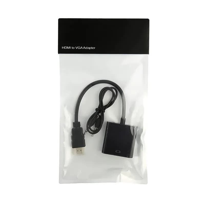تبدیل HDMI به VGA همراه با کابل AUX — تصویر ۴