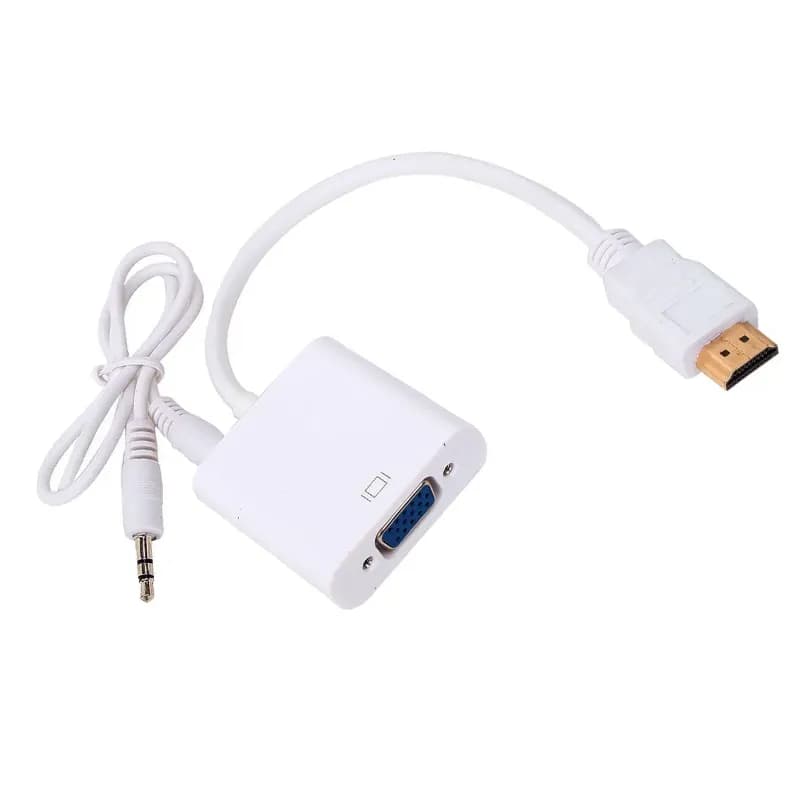 تبدیل HDMI به VGA همراه با کابل AUX — تصویر ۳