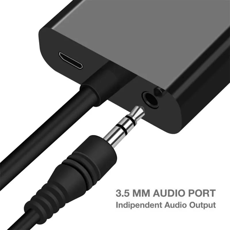 تبدیل HDMI به VGA همراه با کابل AUX و Micro USB — تصویر ۱۰