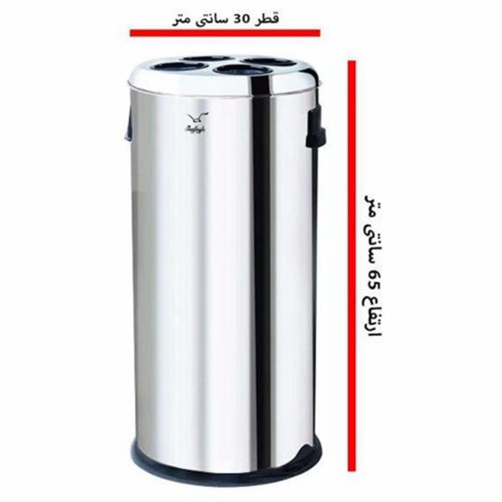 سطل زباله جالیوانی SL هرلاین شفق