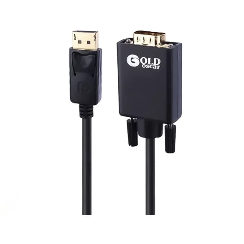 کابل تبدیل Display به VGA گلد اسکار به طول 1.8 متر