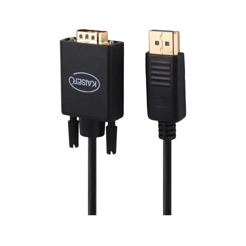 کابل تبدیل Display به VGA کایزر مدل K-624 به طول 1.8 متر