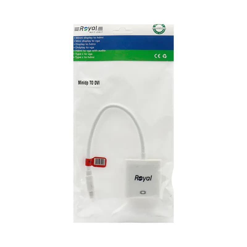تبدیل Mini Display به DVI-D رویال Royal — تصویر ۶