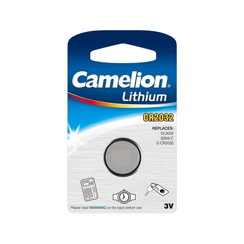 باتری سکه ای کملیون مدل CR2032 سری Camelion Lithium — تصویر ۲