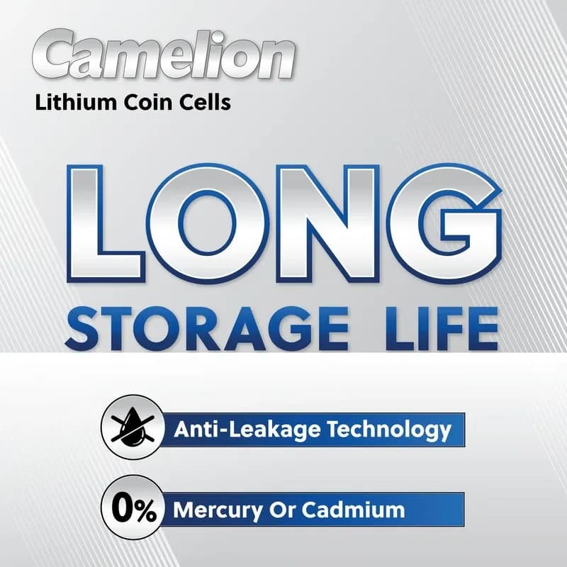 باتری سکه ای کملیون مدل CR2016 سری Camelion Lithium — تصویر ۶
