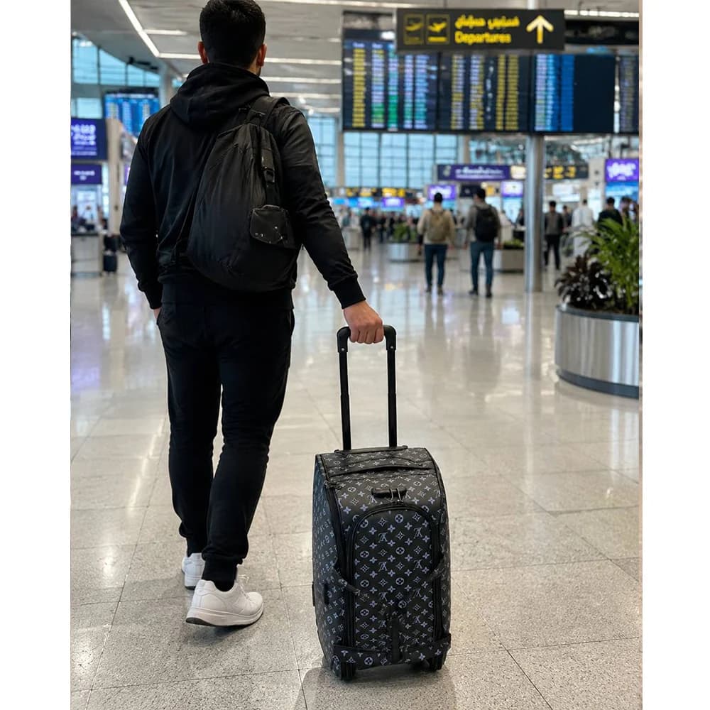ساک چرخدار مسافرتی LOUIS VUITTON مدل 5078 — تصویر ۲