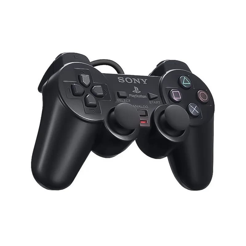 دسته بازی سیم ابریشمی آی سی دار سونی Playstation 2 – مشکی — تصویر ۶