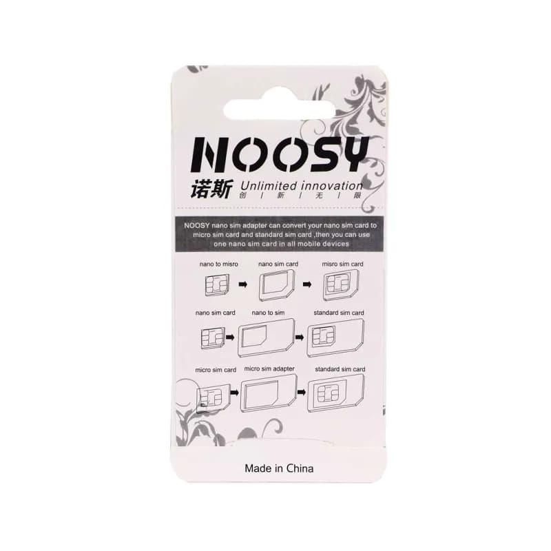 تبدیل سیم کارت های نانو و میکرو به استاندارد Noosy — تصویر ۴