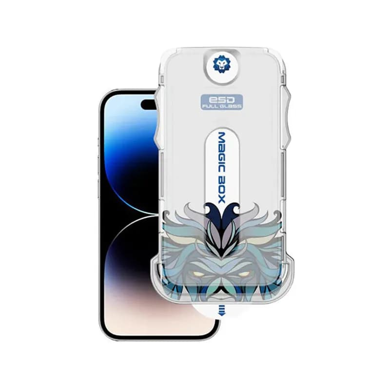 گلس آسان نصب گوشی iPhone 14 Pro Max لیتو مدل D+ Tools Magic — تصویر ۲