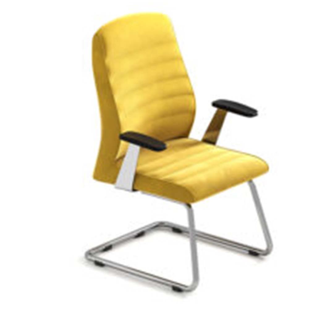 صندلی کنفرانسی مدل CC-103-03 پوشش چرم هلگر