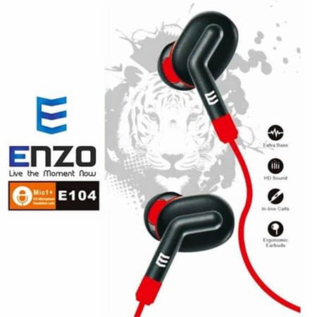 هندزفری باسیم انزو مدل E104 — تصویر ۸
