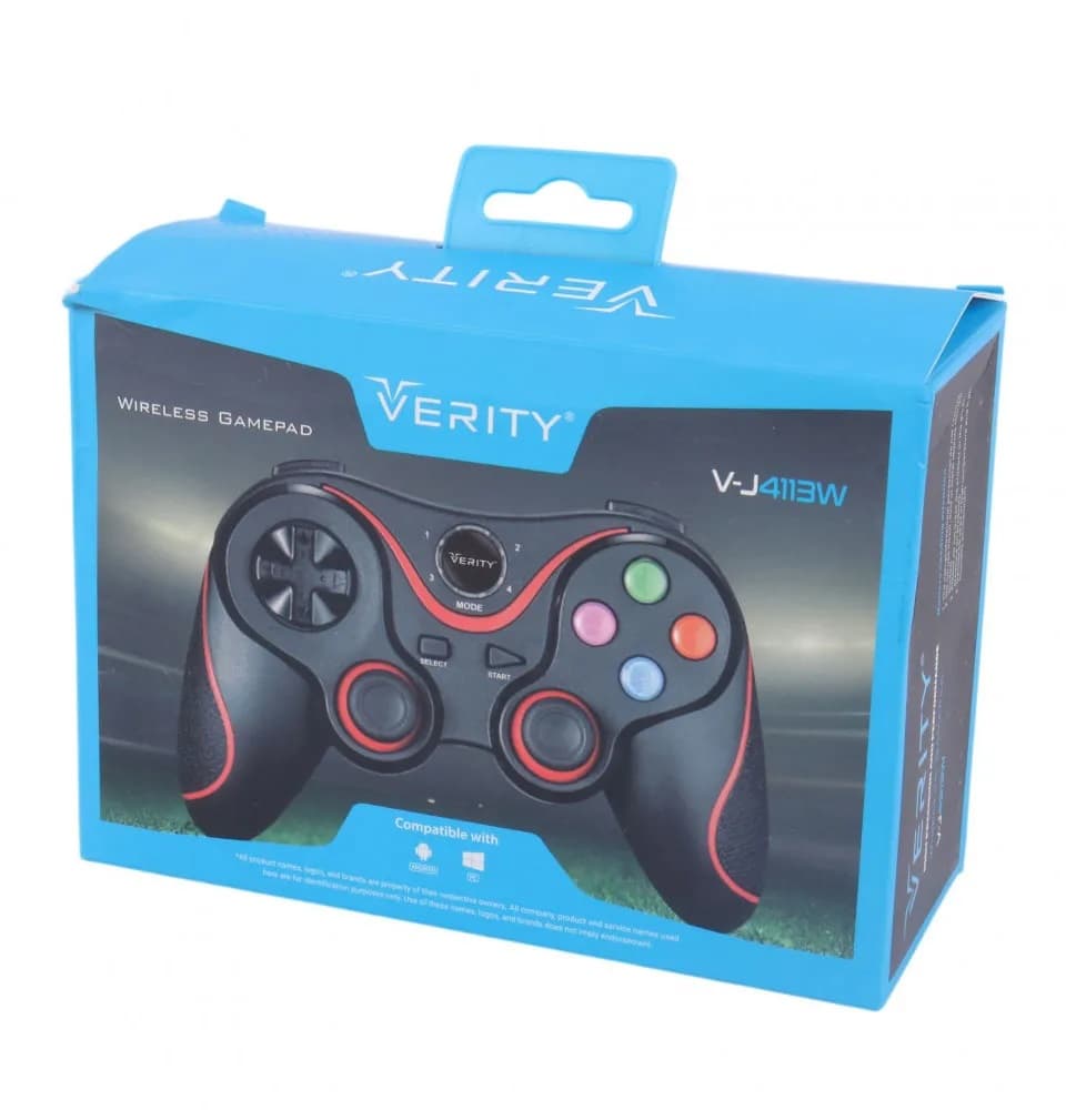 دسته بازی بی سیم وریتی مدل Verity V-J4113W — تصویر ۱۰
